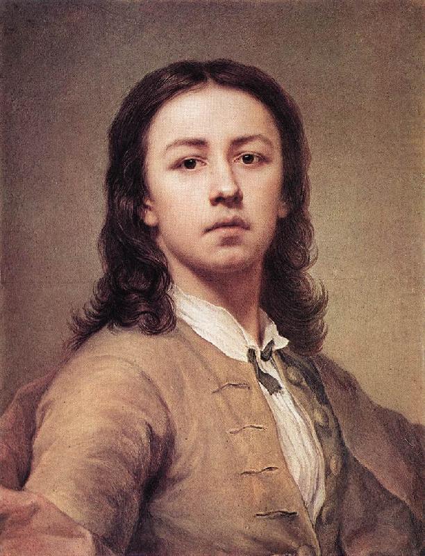 MENGS, Anton Raphael Self-Portrait china oil painting image